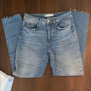 Zara straight leg jeans